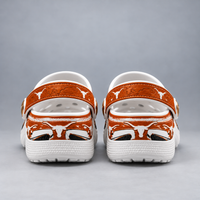 TEX Burnt Orange - Collegiate Emblem Statement Clogs