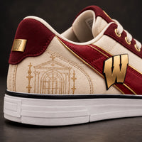 WIS Crimson and Cream - Heritage Low-Top Sneaker Study