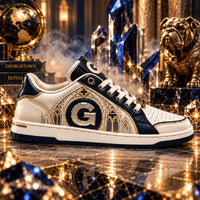 GTWN Gothic Arches - Cream And Navy Collegiate Sneakers