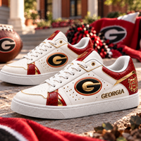 UGA - Oval Mark, Crimson Panel and Gilded Restraint
