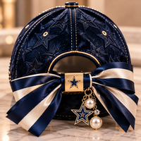 Pearl Field - DAL Star Cap in Cream and Midnight